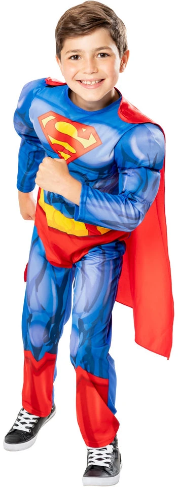 Rubiesdc Comics Rubies - Supermeno paminkštintas kostiumas su apsiaustu