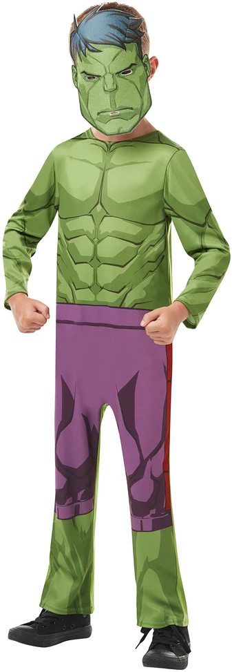 Rubies,Disney Rubiai - Marvel kostiumas - Hulkas (116 cm)