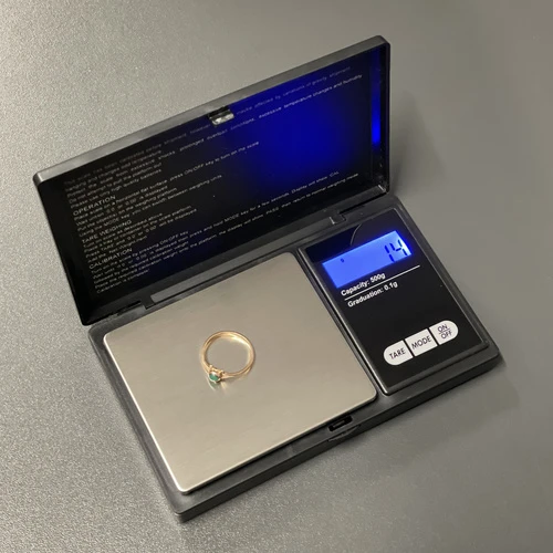Virtuvinės svarstyklės Ruhhy Kišeninės svarstyklės 500 x 0,1g su atvartu 23573