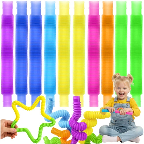 Dėlionė Sensory tubes - 10 pcs. Kruzzel 26693