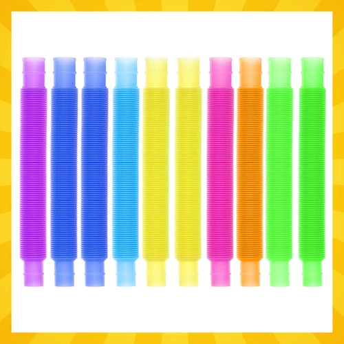Dėlionė Sensory tubes - 10 pcs. Kruzzel 26693