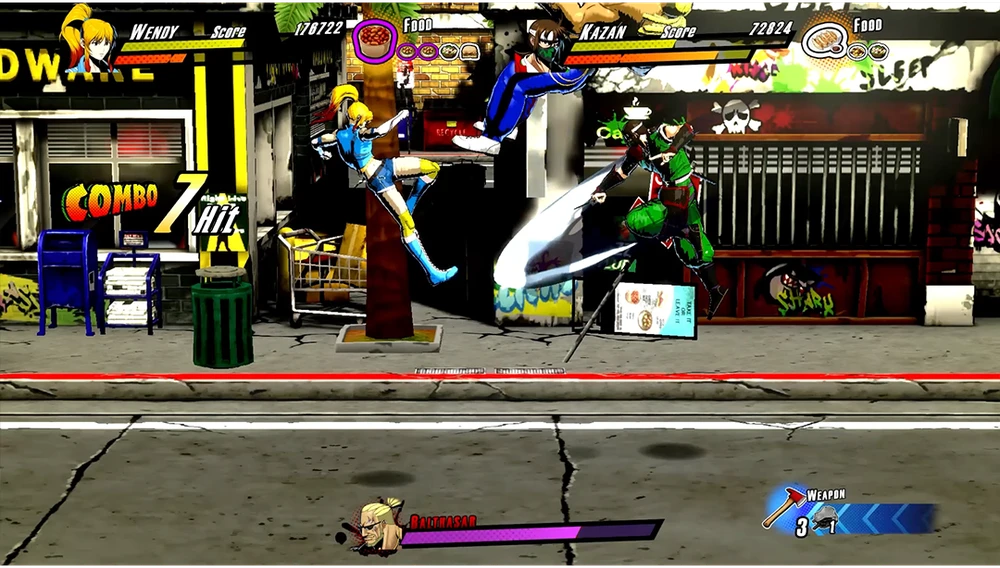 Rushing Beat: X Return of the Brawl Brothers - PlayStation 5