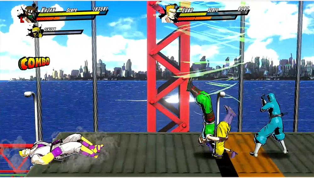 Rushing Beat: X Return of the Brawl Brothers - PlayStation 5