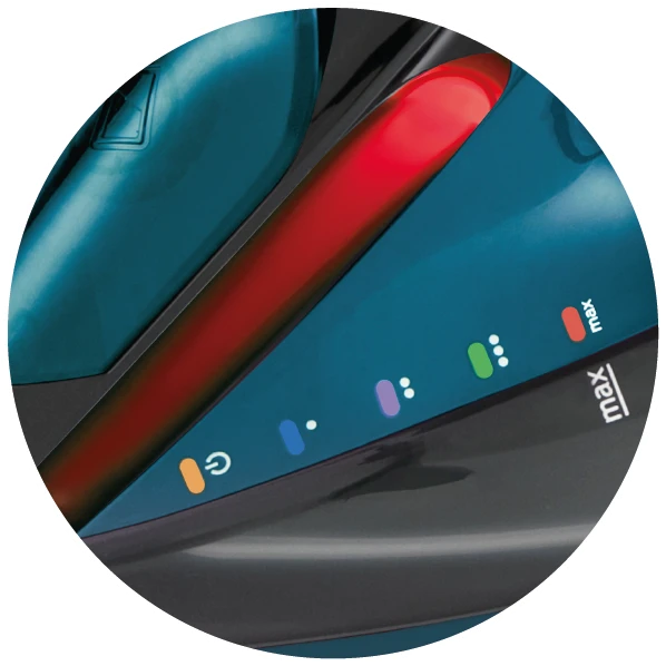 Russell Hobbs – „Colour Control Pro“ lygintuvas – juodas ir mėlynas