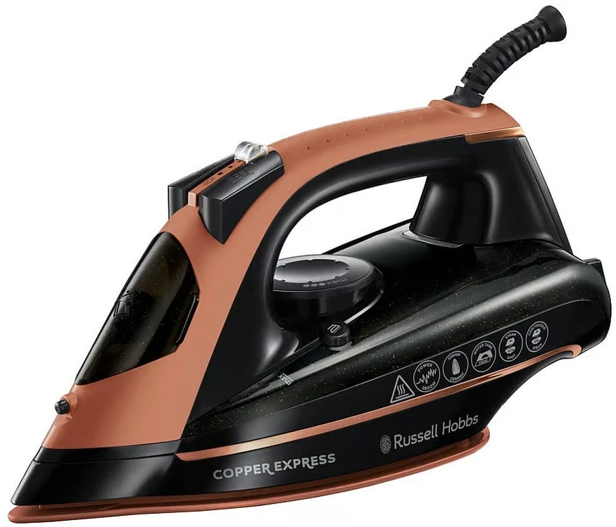Russell Hobbs Copper Express Dry & Garų lygintuvas 2600 W Juodas, Copper
