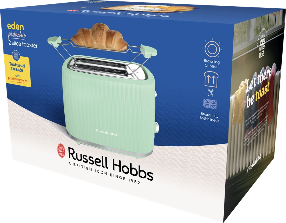 Russell Hobbs Eden 2S skrudintuvas su pistacijų skoniu