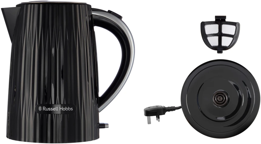Russell Hobbs Eden virdulys, juodas, 1,7 l