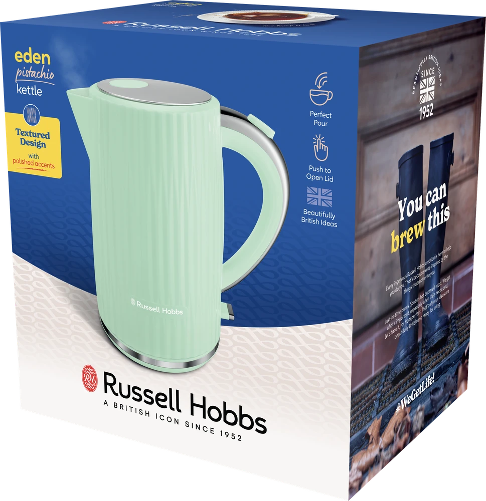 Russell Hobbs Eden virdulys, pistacijų skonio, 1,7 l