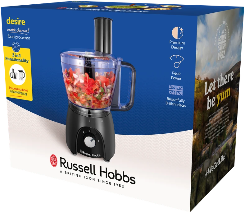 Virtuvinis kombainas Smulkintuvas Russell Hobbs 27111-56