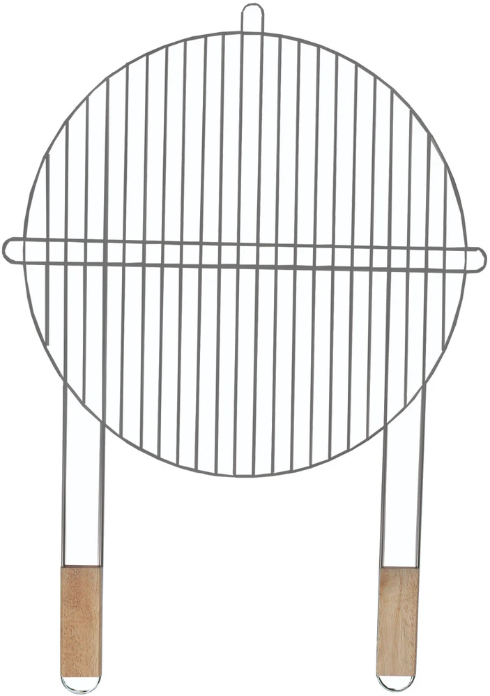 Ruszt FLORALAND MASTER GRILL GRILIO GROTELĖS APVALIOS skersmuo 51cm