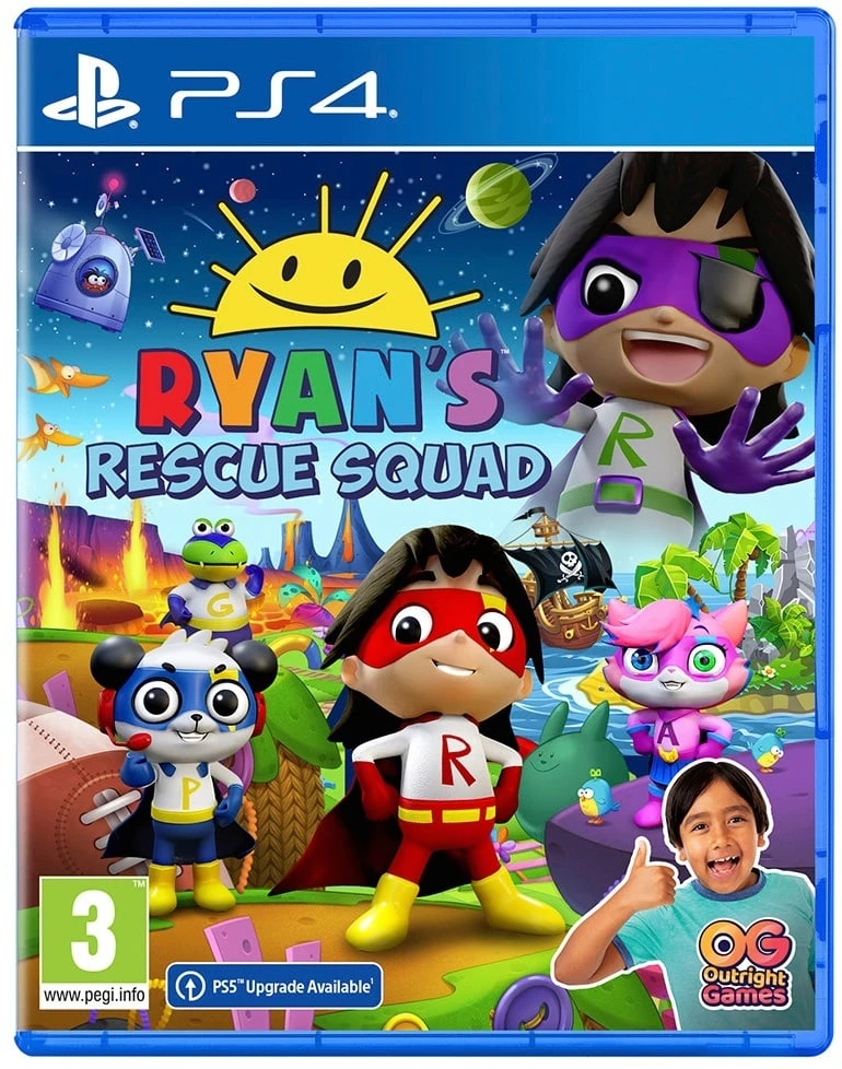 „Outright Games Ryan´s Rescue Squad“ PS4 žaidimas