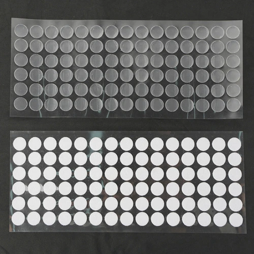 RUHHY savisaugantis Velcro 18mm 500vnt baltas