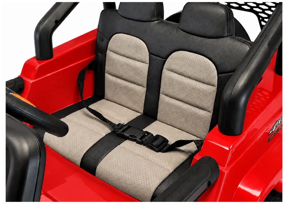 Lean Cars Elektromobilis vaikams Jeep S2388, raudonas, 3 m.+