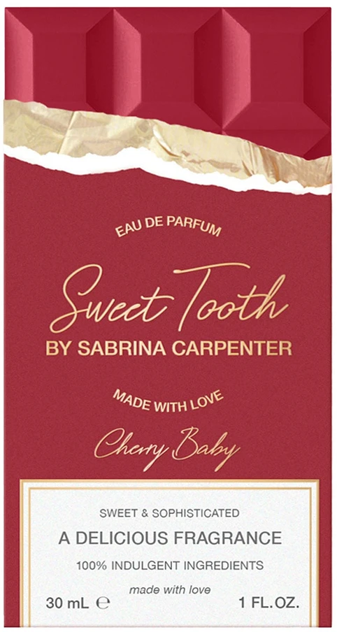 Sabrina Carpenter Cherry Baby EDP parfumuotas vanduo moterims, 30 ml