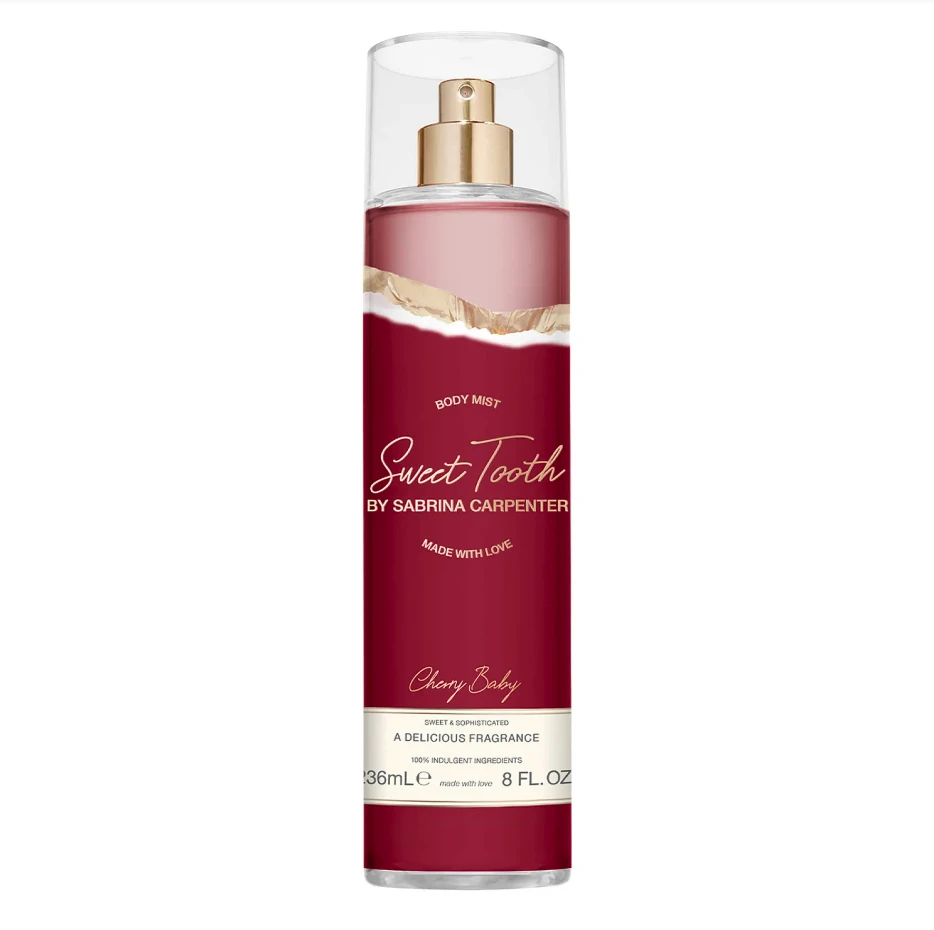 Sabrina Carpenter Cherry Baby Body Mist kūno dulksna, 236 ml