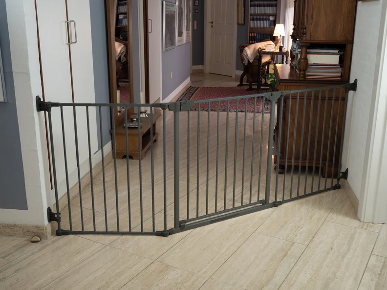 „Safe Care Co.“ – „SafeGate Constructor 2 SC701-80“ – tamsiai pilka – 90–210 cm