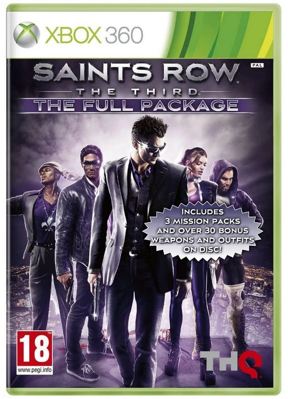 „Saints Row The Third“ (pilnas paketas) (SPA/keli žaidimai žaidime) – „XBOX 360“