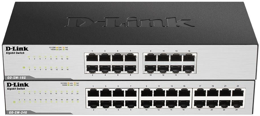 Šakotuvas D-Link GO-SW-24G/E