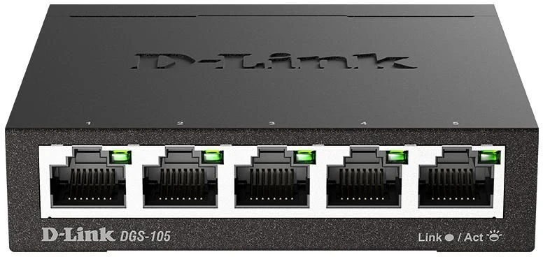 Šakotuvas D-Link DLINK DGS-105/E 5 prievadų Gigabit jungiklis