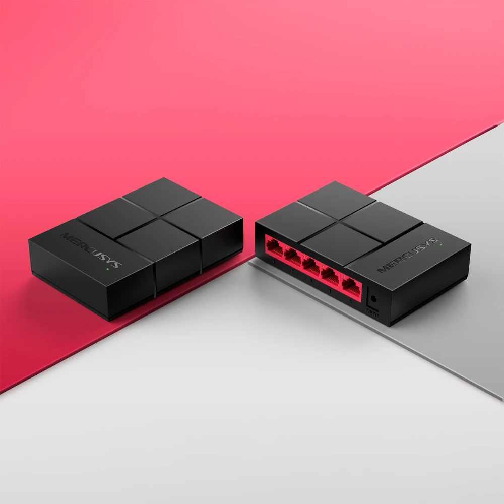 Šakotuvas TP-Link „Mercusys“ | Komutatorius | MS105G | Nevaldomas | Stalinis | Maitinimo šaltinio tipas: Išorinis