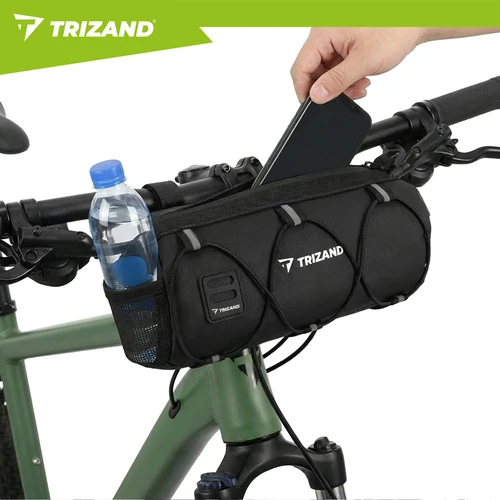 Trizand 1,5 l dviračio krepšys ant vairo
