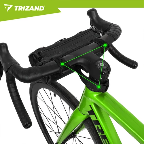 Trizand 1,5 l dviračio krepšys ant vairo