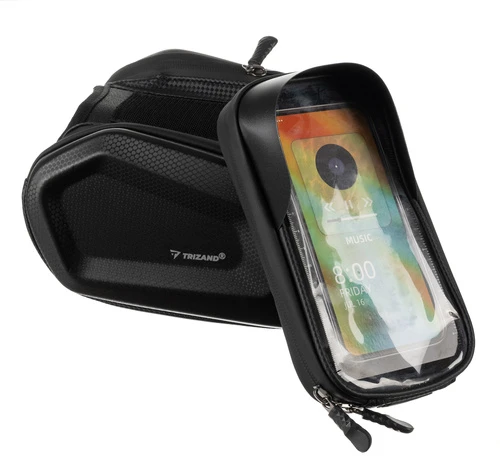Trizand 25378 dviračių dėklas su telefono dėklu