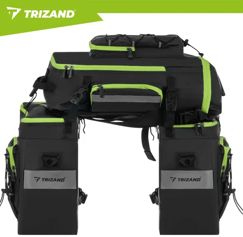 Trizand 53L Atsparus vandeniui Bicycle Bag