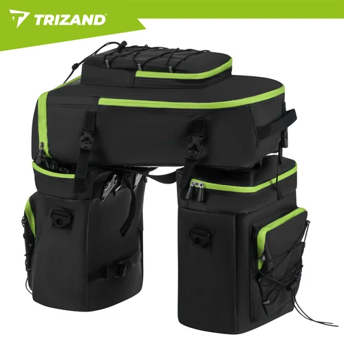 Trizand 53L Atsparus vandeniui Bicycle Bag