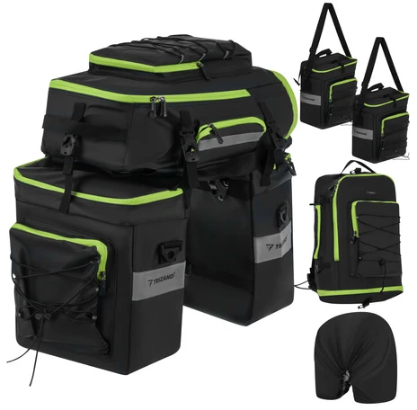 Trizand 53L Atsparus vandeniui Bicycle Bag