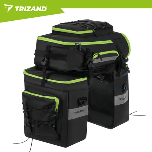 Trizand 53L Atsparus vandeniui Bicycle Bag