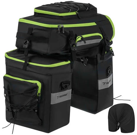 Trizand 53L Atsparus vandeniui Bicycle Bag