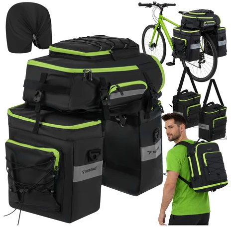 Trizand 53L Atsparus vandeniui Bicycle Bag