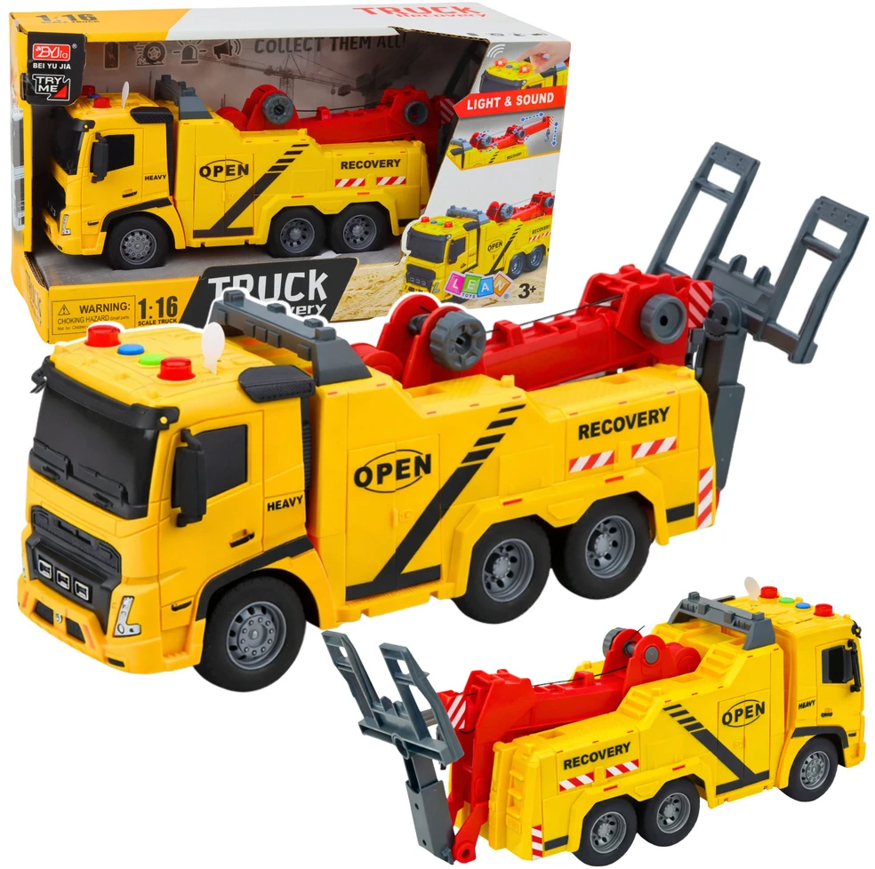 Lean Toys Žaislinis vilkikas 1:16