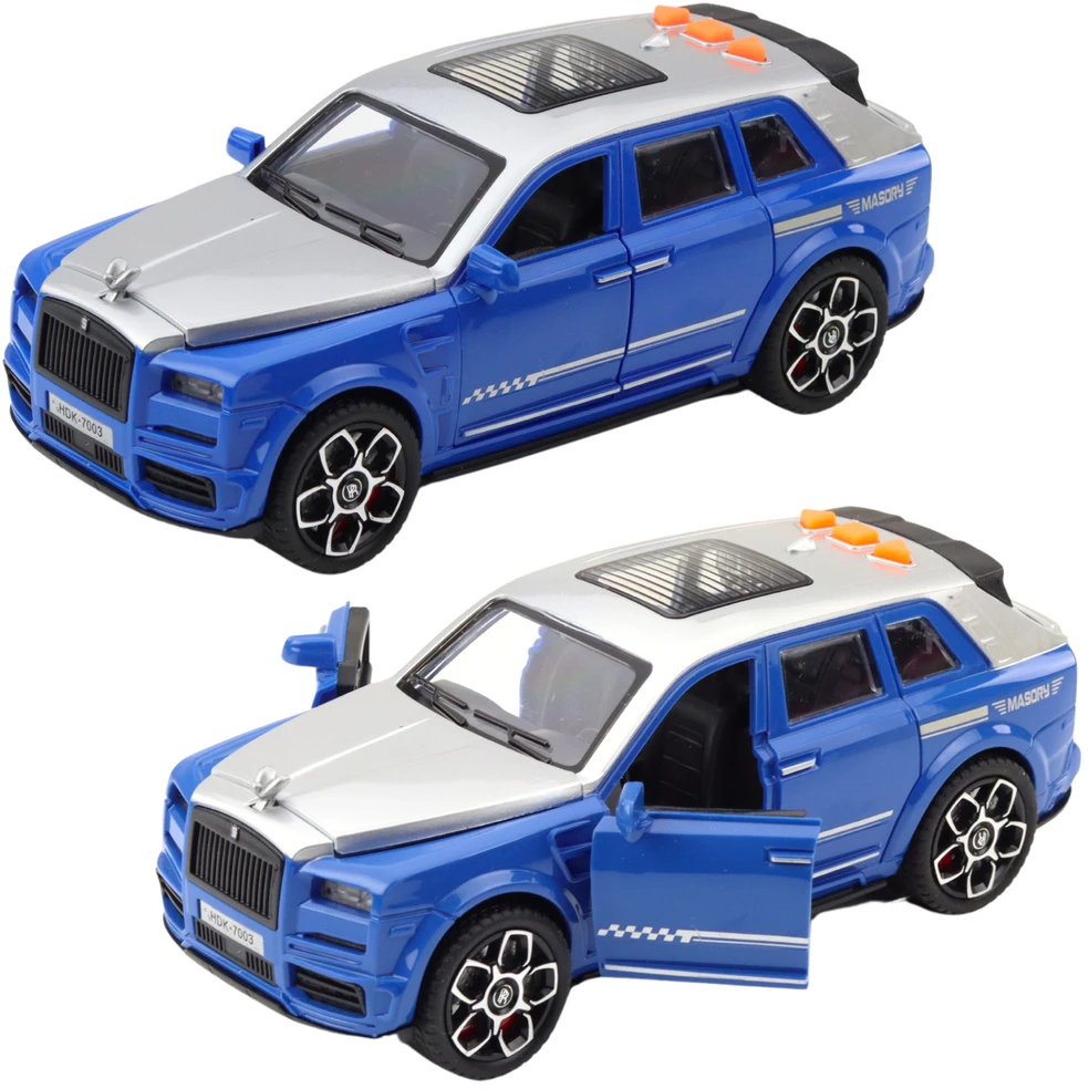 Lean Toys Žaislinis automobilis su šviesos ir garso efektais