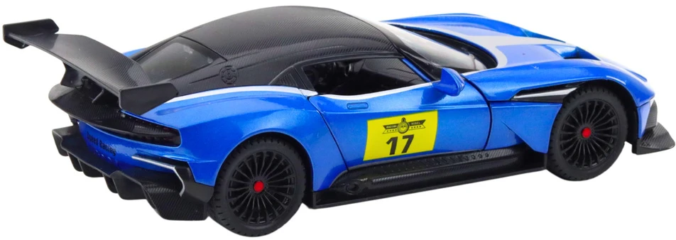 Lean Toys Metalinė sportinė mašina 1:22 su šviesomis ir garsu, mėlyna