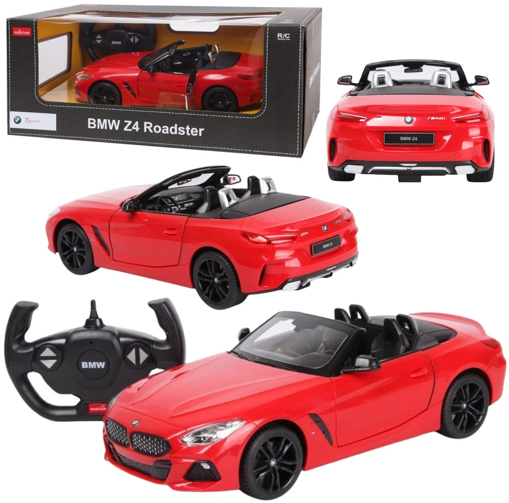 Rastar Nuotolinio valdymo automobilis BMW Z4 Roadster 1:14, raudonas