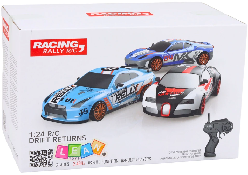 Lean Toys Valdomas drifto automobilis 1:24