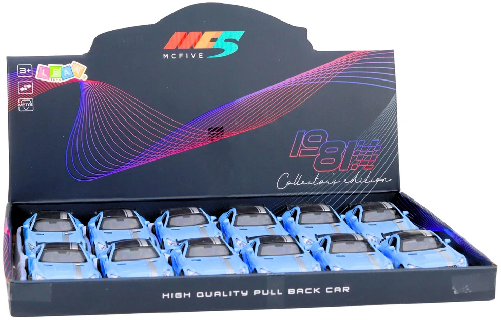 Lean Toys Metalinis sportinis automobilis 1:32