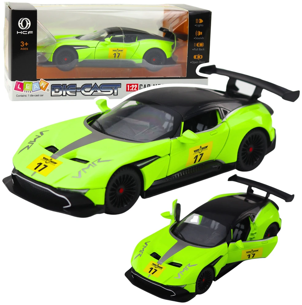 Lean Toys Sportinis automobilio modelis 1:22 su šviesomis ir garsais