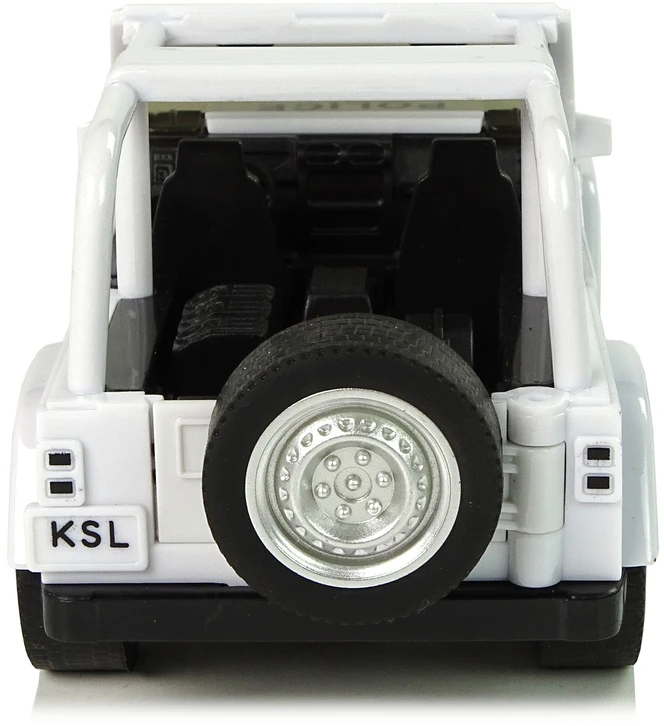 Lean Toys Policijos visureigis su šviesos ir garso efektais, 17 cm