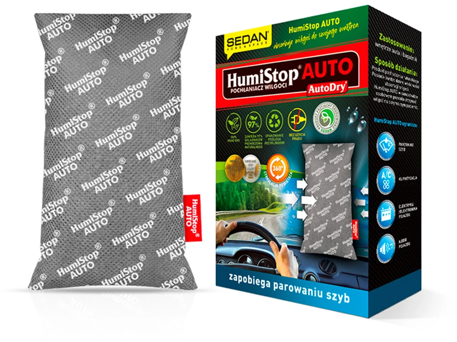 Amio Drėgmės sugėriklis automobiliui AutoDry