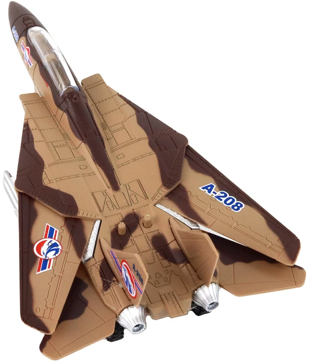 Karinis naikintuvas su šviesos ir garso efektais vaikams Lean Toys