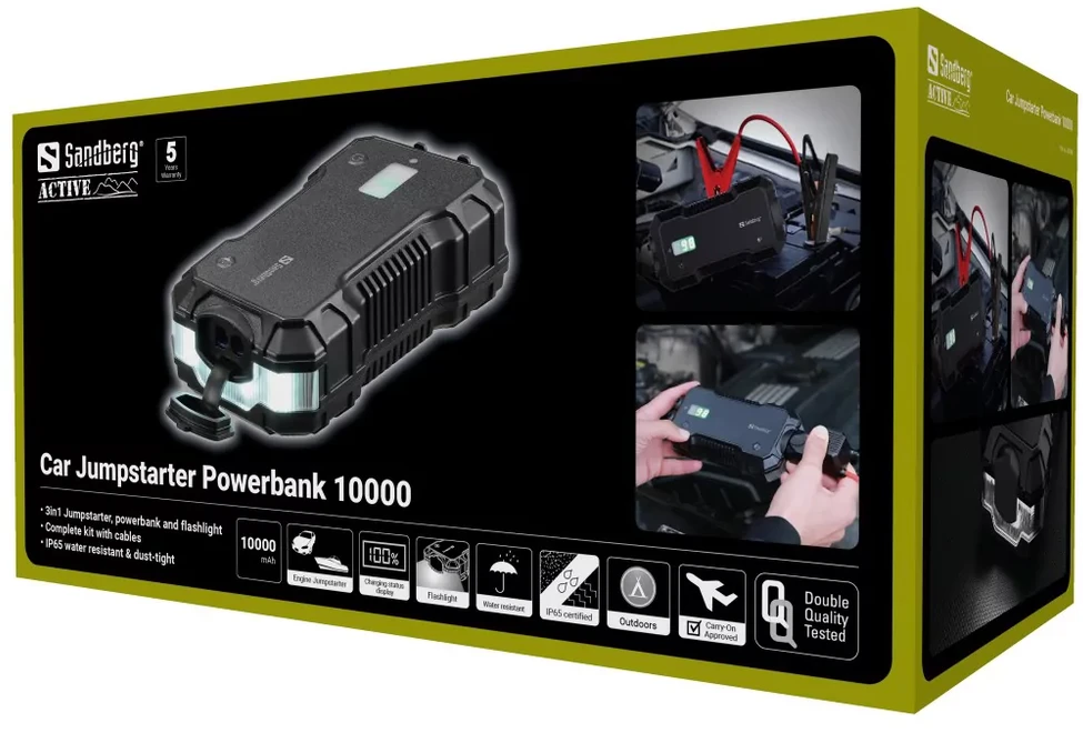 Sandberg Car Jumpstarter Powerbank 10000