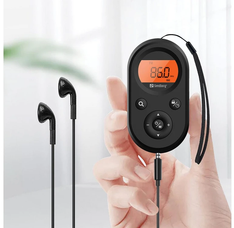 Sandberg Pocket FM radijas+AM Recharge