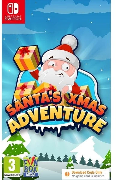 Santas Kalėdų Senelio Kalėdų Nuotykis (Kodas Dėžutėje) - Nintendo Switch