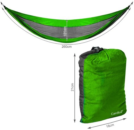 Gardlov Santjago turistinis hamakas 260x140cm