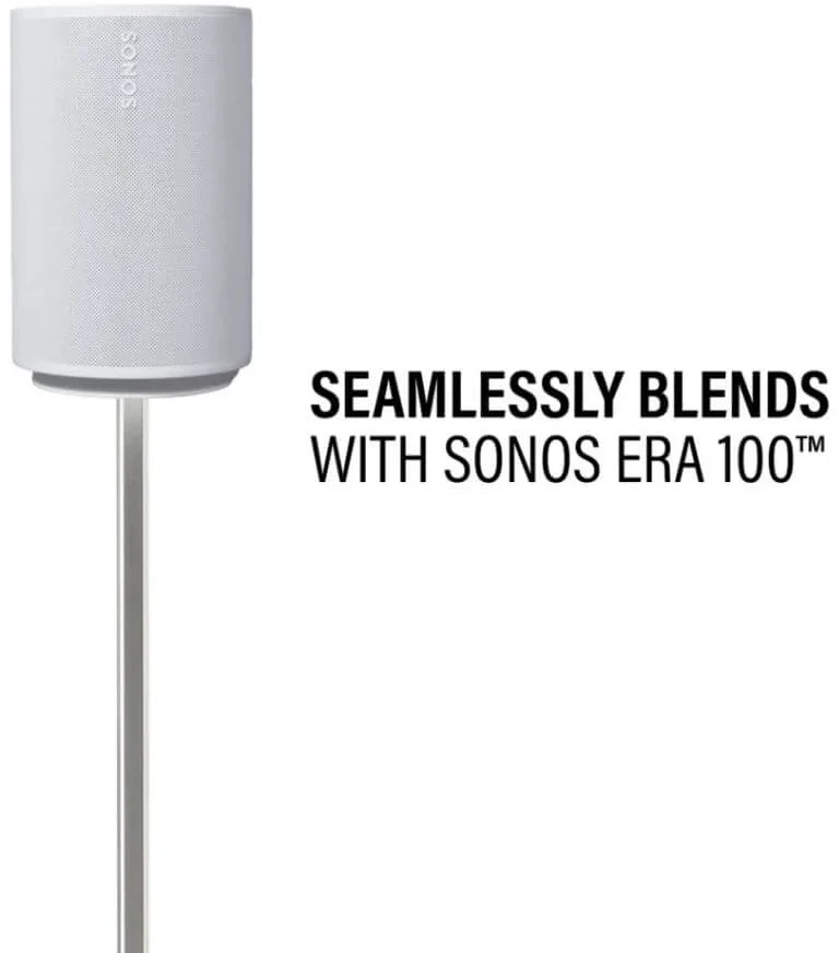 Laikiklis „Sanus“ reguliuojamas garsiakalbių stovas, skirtas „Sonos Era 100“ – pora