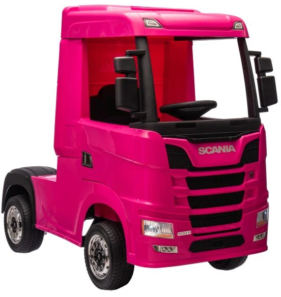 Lean Cars Akumuliatorinis automobilis vaikams Scania 500R HL698 Rožinis 4x4