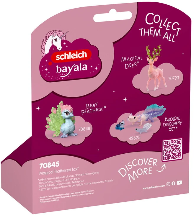Schleich - Bayala - stebuklinga plunksnuota lapė (70845)